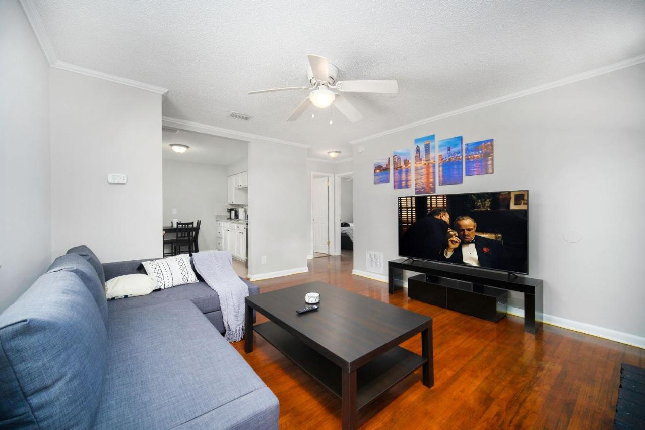 King Bedroom 2Bed1Bath Sleeps 4 Close To Town Center Downtown Beach Mayo Clinic Jacksonville Exterior foto